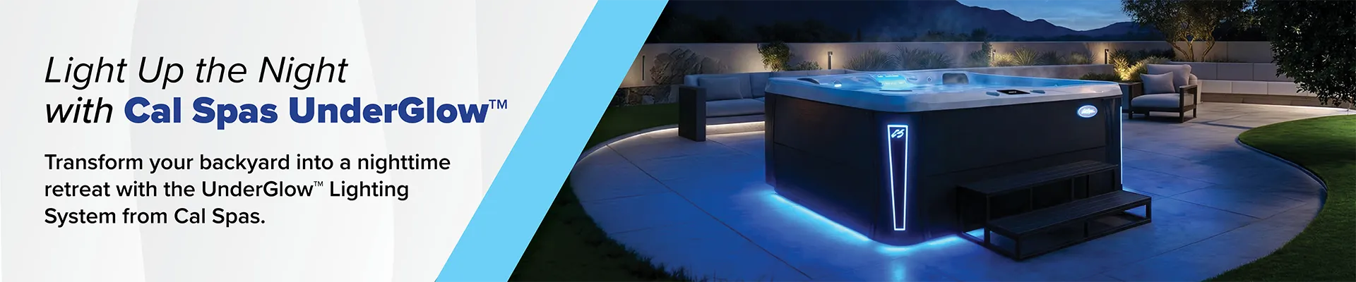 Calspas hot tub being used in a family setting - Bellevue-ne