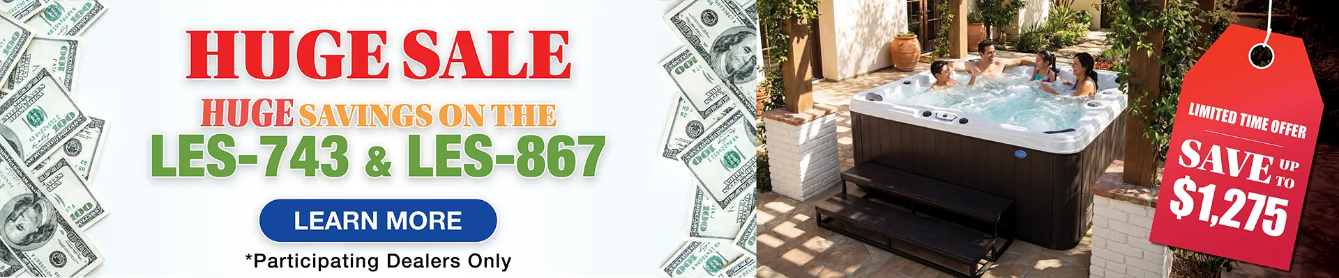 Calspas hot tub being used in a family setting - Bellevue-ne